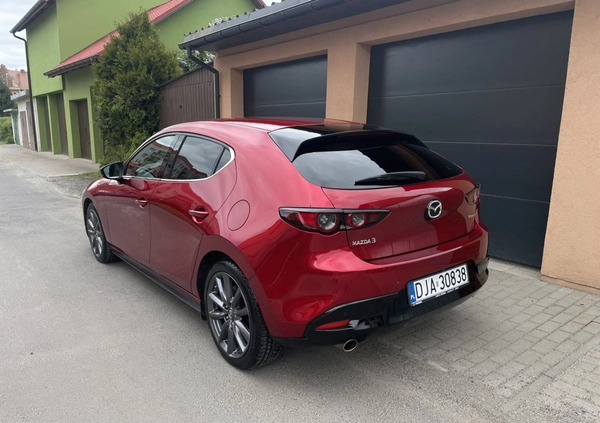Mazda 3 cena 85900 przebieg: 47000, rok produkcji 2019 z Jawor małe 121